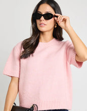 Load image into Gallery viewer, Stories Be Told Soft Knit Tee - Blush Arriving Mid Sept Hyde Boutique
