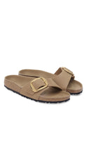 Load image into Gallery viewer, Birkenstock Madrid Big Buckle Nubuck (Regular) - Tobacco Brown
