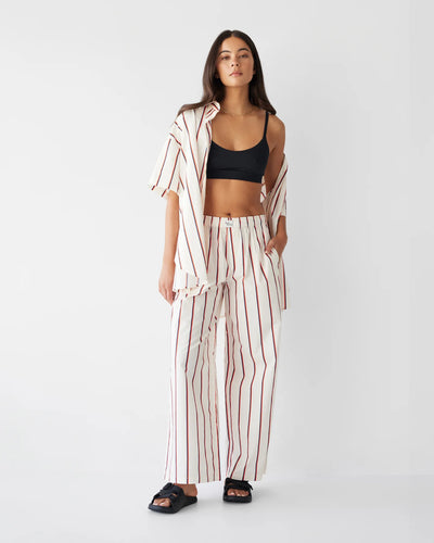 Dear Dylan Club Stripe Boxer Pant  Hyde Boutique   