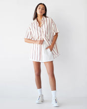 Load image into Gallery viewer, Dear Dylan Club Striped Oversized Shirt  Hyde Boutique   
