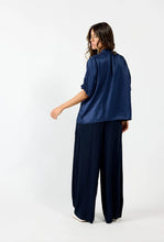 Load image into Gallery viewer, Drama the Label Triplet Blouse - Indigo  Hyde Boutique   
