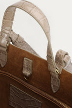 Load image into Gallery viewer, Deadly Ponies Mr Bandit Tote - Oat Croc Bag Deadly Ponies
