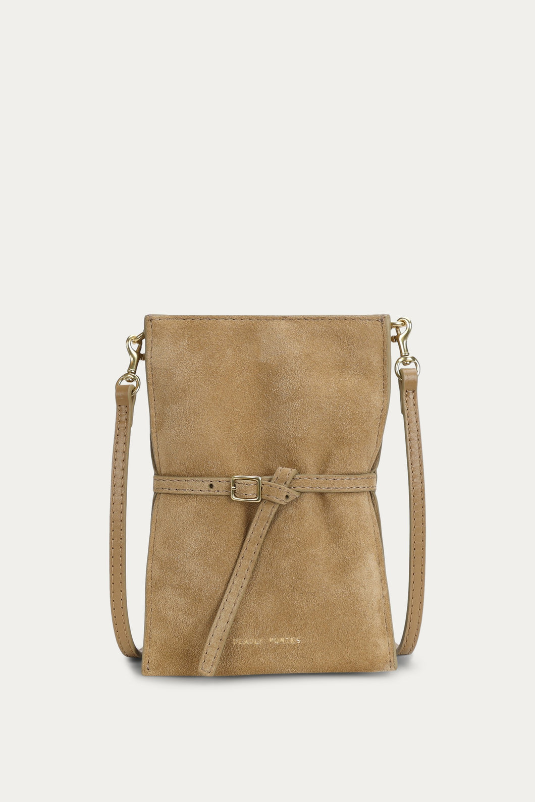 Deadly Ponies Mr Penny Pouchette - Oat Suede Bag Deadly Ponies