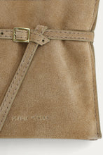 Load image into Gallery viewer, Deadly Ponies Mr Penny Pouchette - Oat Suede Bag Deadly Ponies
