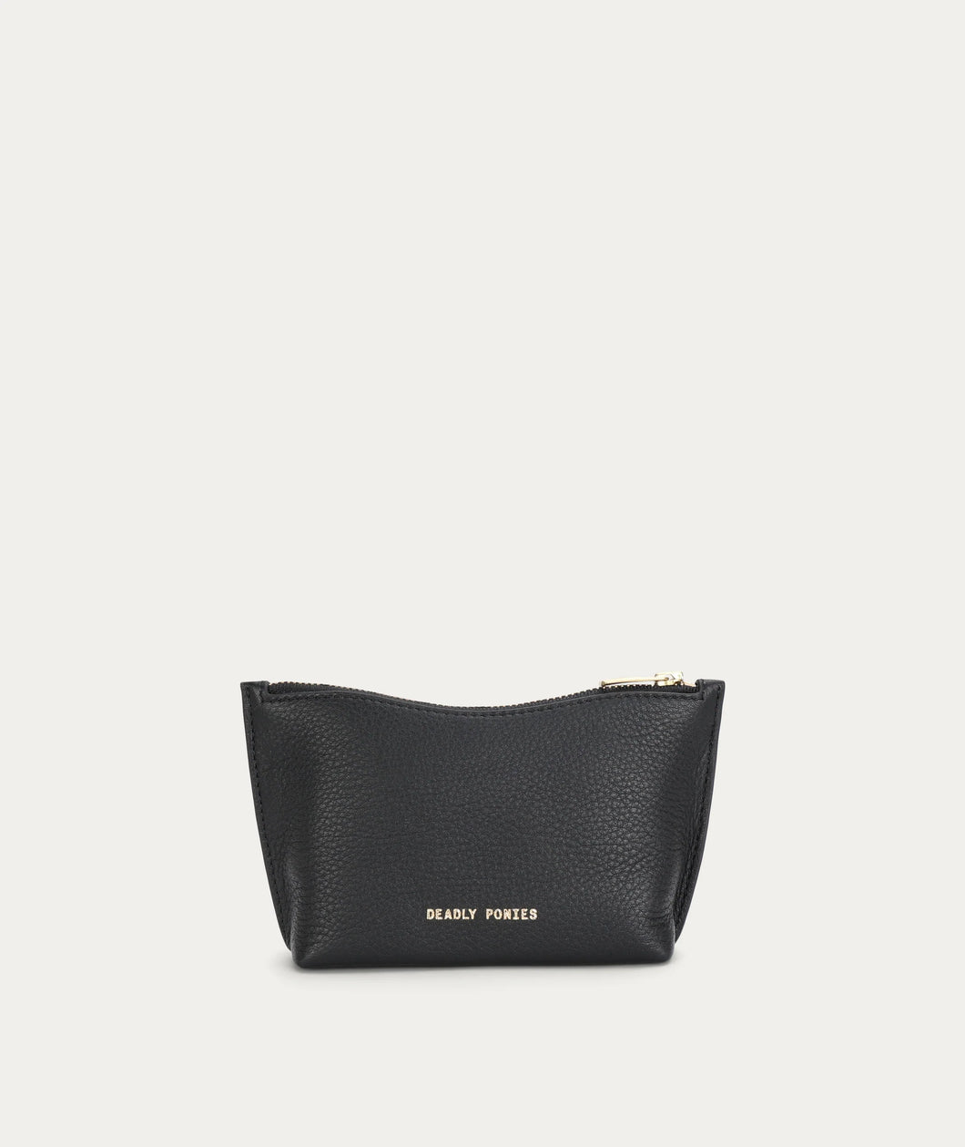 Deadly Ponies Poucher - Black