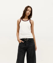 Load image into Gallery viewer, Deadly Ponies Wide Belt Oval - Black/Silver
