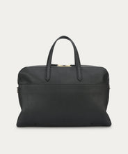 Load image into Gallery viewer, Deadly Ponies Zorro Briefcase - Black/Brass Hyde Boutique
