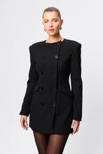 Load image into Gallery viewer, Mossman Even Odds Mini Dress - Black Hyde Boutique
