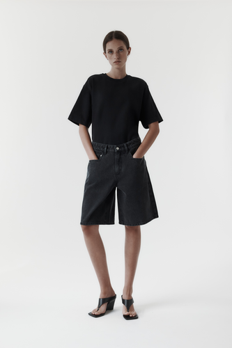 Rebe Dillon Shorts - Washed Black Hyde Boutique