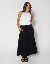 Load image into Gallery viewer, Dear Sutton Jamila Skirt - Black  Hyde Boutique   
