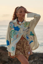 Load image into Gallery viewer, Sabbi The Don Julio Shirt - Seas The Day Cream Apparel > Women > Clothing > Shirts &amp; Tops > Shirts > Button-Up Shirts > Sabbi Hyde Boutique
