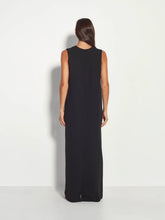 Load image into Gallery viewer, Juliette Hogan Cecilia Dress - Black Luxe Suiting  Mrs Hyde Boutique   
