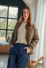 Load image into Gallery viewer, Marlow Colorado Quilted Jacket - Mocha Hyde Boutique
