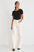 Load image into Gallery viewer, Among The Brave Zoe Jeans - Ecru Arriving Mid Sept Hyde Boutique
