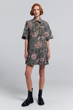 Load image into Gallery viewer, Karen Walker Journey Shirt Dress - Black Multi Hyde Boutique
