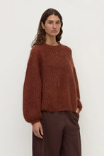 Load image into Gallery viewer, Assembly Label Tulsa Mohair Knit - Burnt Amber
