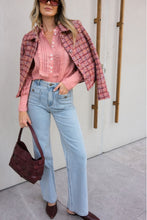 Load image into Gallery viewer, Zoe Kratzmann Plume Jacket - Berry Check Apparel > Women > Clothing > Jackets > Bouclé Jackets > Cropped Jackets > Zoe Kratzmann Hyde Boutique
