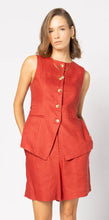 Load image into Gallery viewer, Drama The Label Over Brooklyn Vest - Blood Orange
