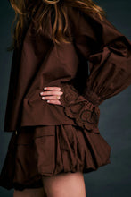 Load image into Gallery viewer, Karen Walker Ivy Blouse - Chocolate

