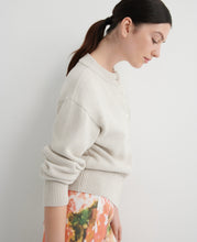 Load image into Gallery viewer, Kowtow Silhouette Cardigan - Oat Melange

