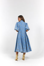 Load image into Gallery viewer, La Bohéme Girls Peyton Midi Dress - Denim Hearts Hyde Boutique
