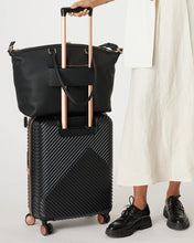 Load image into Gallery viewer, SABEN Set of Cabin + Medium Suitcase - Black

