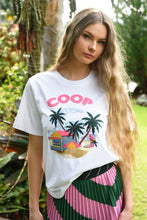 Load image into Gallery viewer, Coop by Trelise Cooper Beachy Keen T-Shirt - White &amp; Pink
