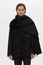 Load image into Gallery viewer, Camilla and Marc Memoria Coat With Scarf - Black Apparel > Women > Clothing > Outerwear > Coats > Camilla and Marc Hyde Boutique
