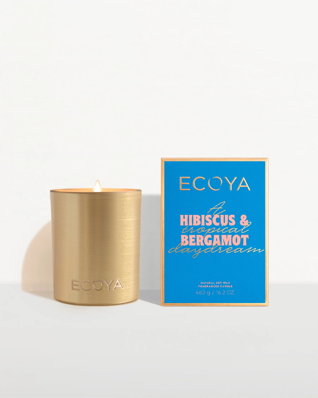 Ecoya Goldie Candle - Hibiscus & Bergamot Hyde Boutique