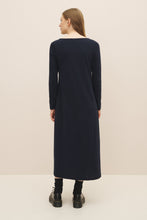 Load image into Gallery viewer, Kowtow Boat Neck Dress - Navy  Hyde Boutique   
