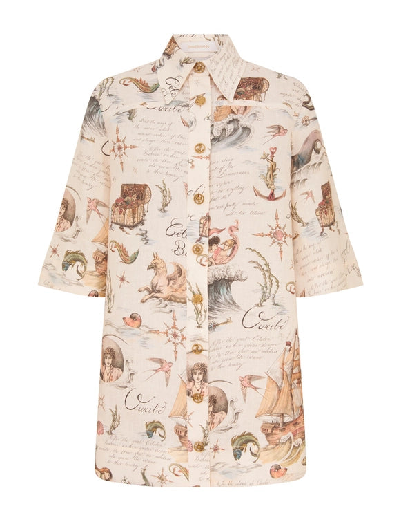 Zimmermann Tunic Dress - Treasure Island ARRIVING 15 NOV Hyde Boutique