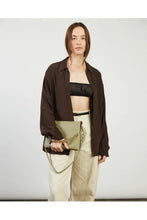 Load image into Gallery viewer, SABEN Matilda Crossbody - Eucalyptus + Chunky Chain
