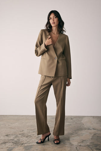 Esmaee Eden Blazer - Walnut Hyde Boutique