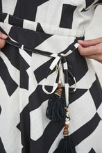 Load image into Gallery viewer, Cooper By Trelise Cooper Good To Go Dress - Black Geometric
