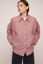 Load image into Gallery viewer, Marle Edie Shirt - Rosewood Stripe Hyde Boutique
