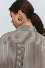 Load image into Gallery viewer, Marle Edie Shirt - Chocolate Stripe Hyde Boutique
