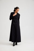 Load image into Gallery viewer, Aston Studio Evangeline Coat - Nero  Hyde Boutique   
