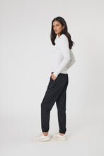 Load image into Gallery viewer, Marlow Echo Rib Henley Top - White Hyde Boutique

