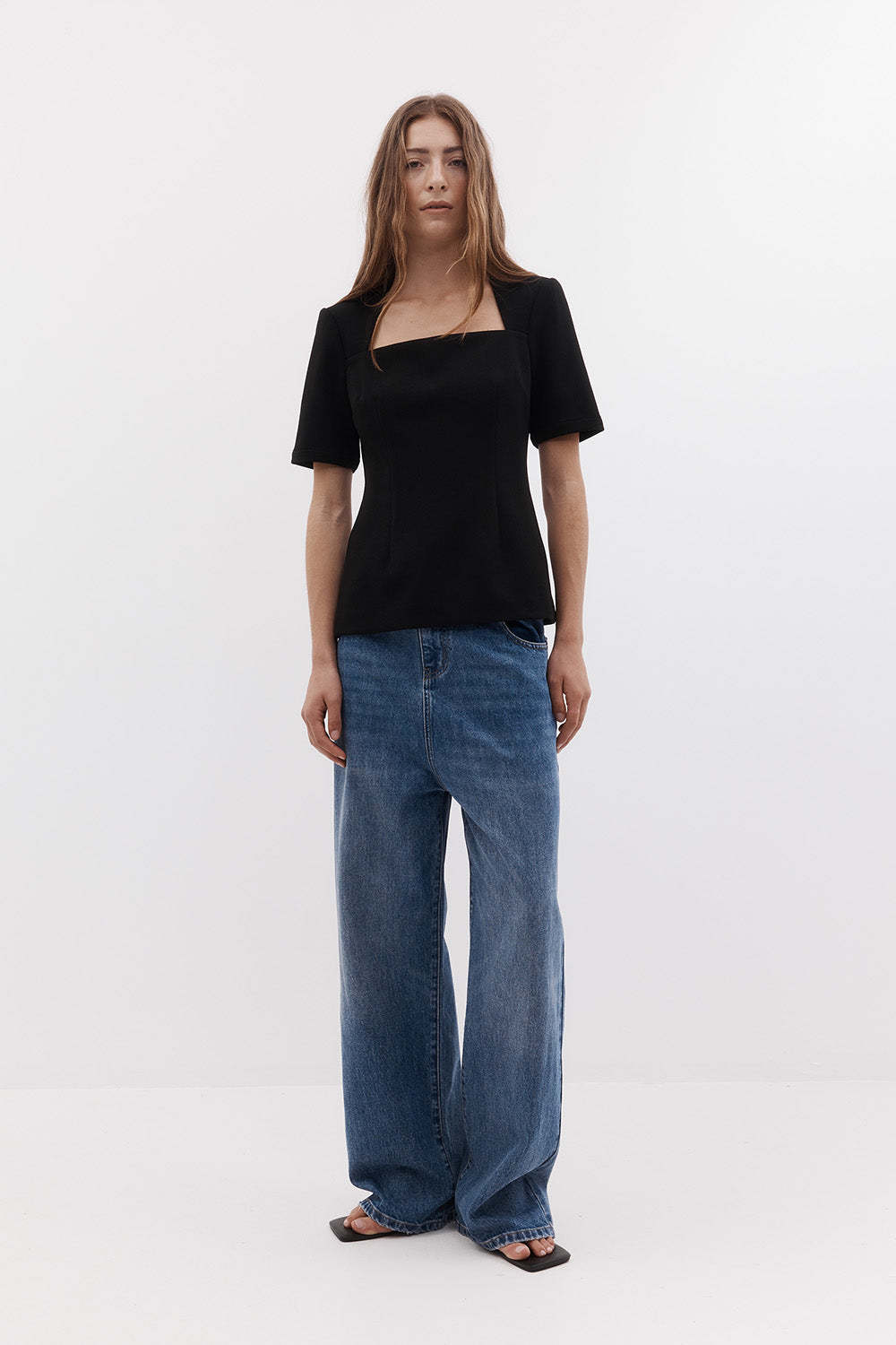 Rebe Elise Top - Black