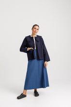 Load image into Gallery viewer, Thing Thing Embark Shacket - Navy  Hyde Boutique   
