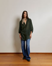 Load image into Gallery viewer, Mahsa Everyday Shirt - Cotton Voile - Jungle  Hyde Boutique   
