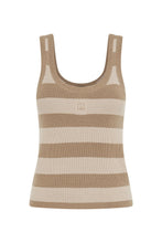 Load image into Gallery viewer, Camilla &amp; Marc Uni Knit Tank - Tan/Cream Hyde Boutique
