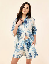 Load image into Gallery viewer, Papinelle x Karen Walker Romantic Floral Flowy Boxer PJ - Teal
