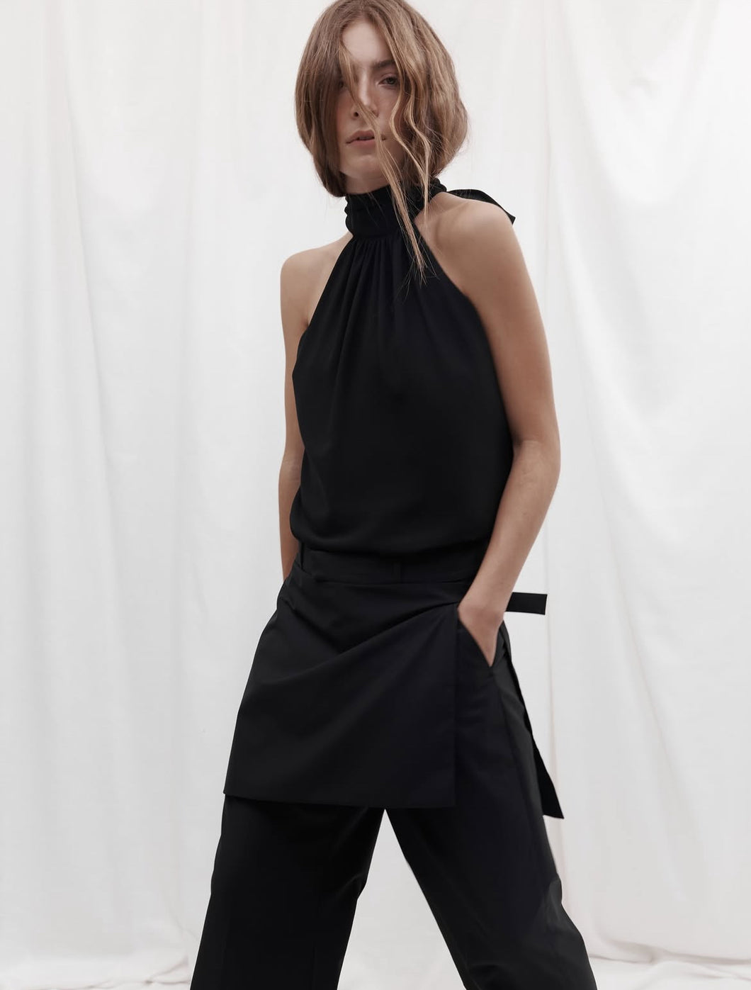 Rebe Vera Top - Black