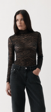 Load image into Gallery viewer, Rebe Lace Long Sleeve - Black Hyde Boutique
