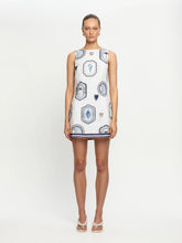 Load image into Gallery viewer, Kivari Alessia Mini Dress - Cream Navy Hyde Boutique

