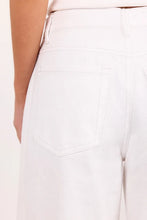 Load image into Gallery viewer, Among The Brave Varsity Barrel Jean - Ivory Clothing > Jeans > Barrel Leg Jeans > High Waisted Jeans > Among The Brave Hyde Boutique
