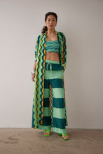 Load image into Gallery viewer, Gary Bigeni Quinn Drawstring Pant - Marta Mint Stripes  Hyde Boutique   
