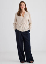 Load image into Gallery viewer, Laing Liv V Neck Cardigan - Sand Hyde Boutique
