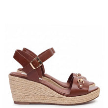 Load image into Gallery viewer, Kathryn Wilson Ava Wedge - Walnut Calf Hyde Boutique
